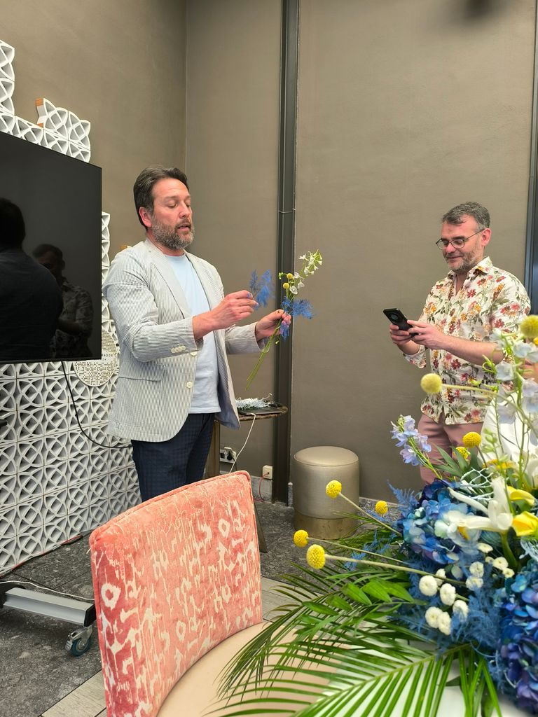 Los artistas florales compartieron también algunos de sus consejos.