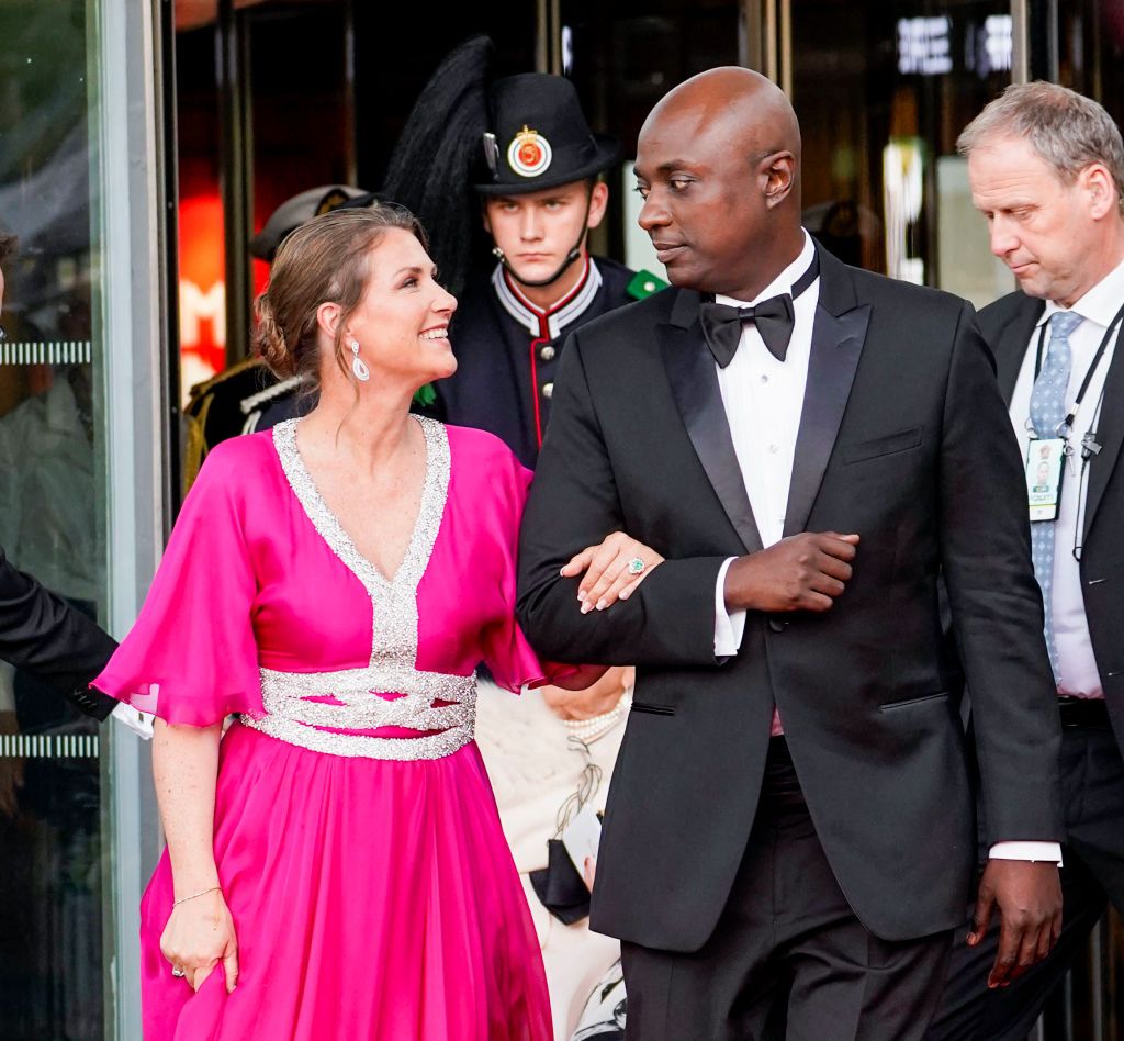Marta Luisa de Noruega y Durek Verrett