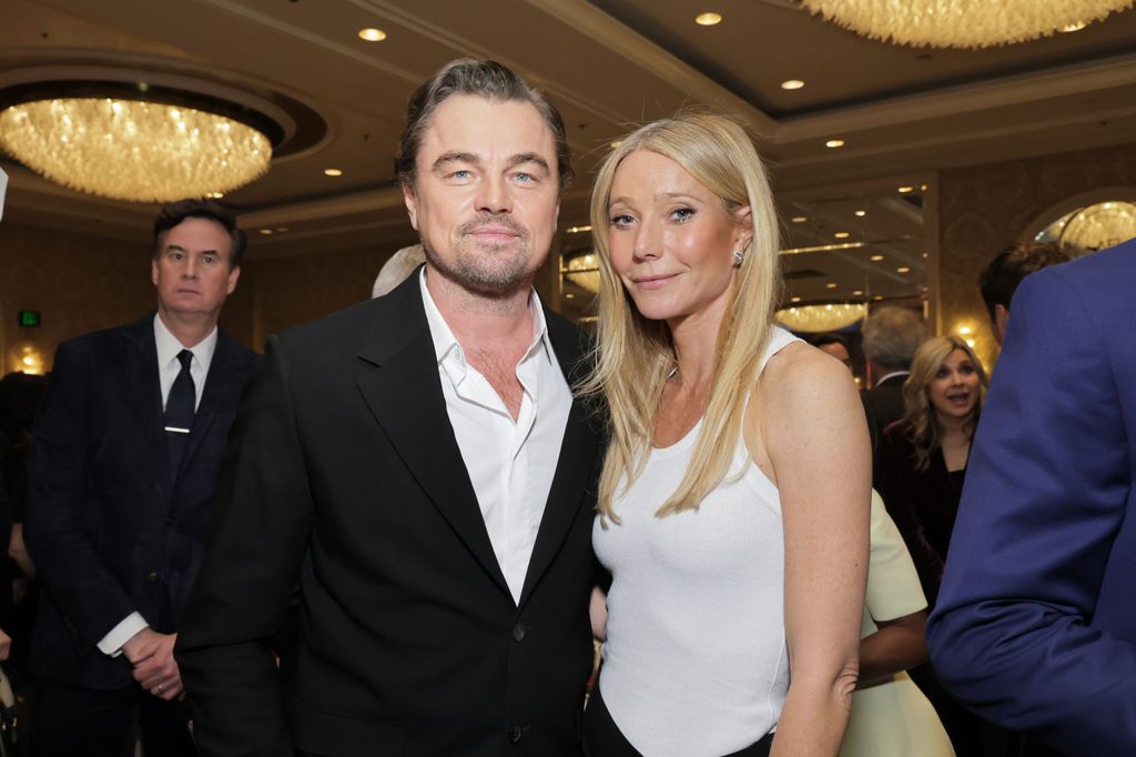 Leonardo DiCaprio y Gwyneth Paltrow en su reencuentro 