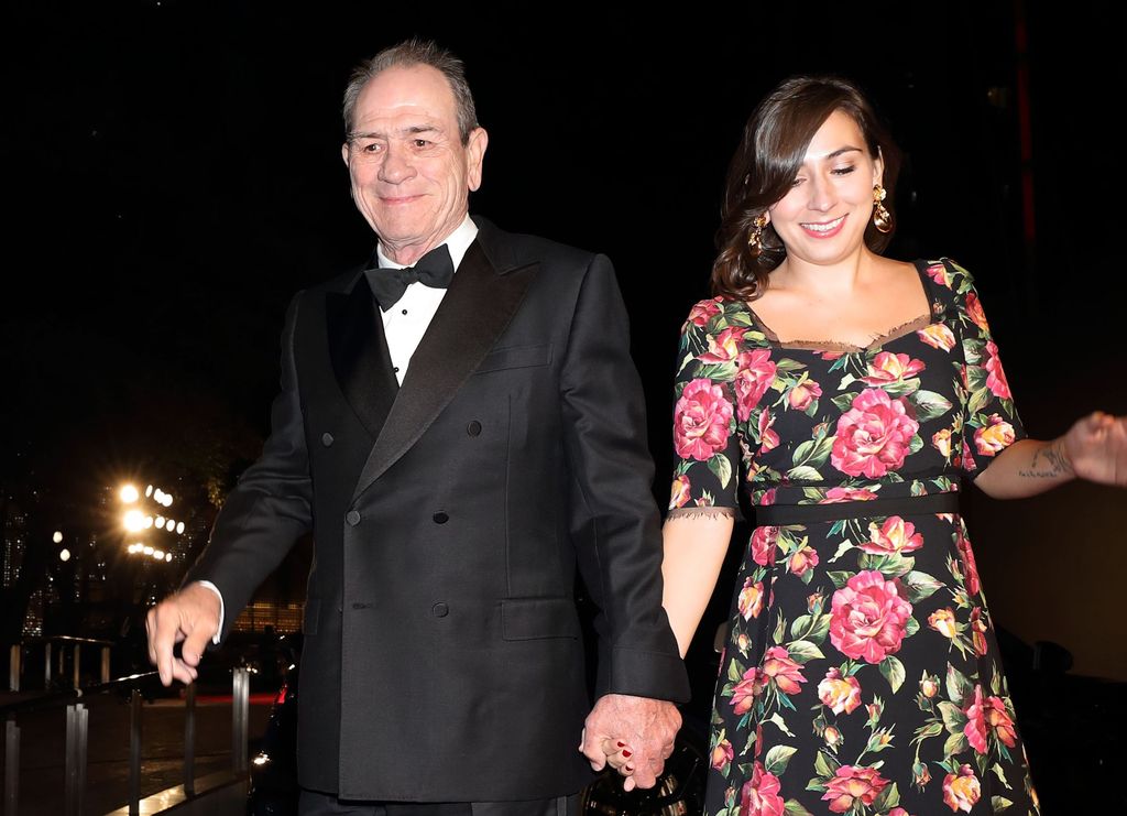 Mandatory Credit: Photo by Masatoshi Okauchi/Shutterstock (9172909f)
Tommy Lee Jones, Victoria Jones
Opening ceremony, Tokyo International Film Festival, Japan - 25 Oct 2017 
OPENING CEREMONY TOKYO INTERNATIONAL FILM FESTIVAL JAPAN 25 OCT 2017 TOMMY LEE JONES VICTORIA OBITUARY SPOTLIGHT EDITORS PICKS Actor Female Male With Others Personality Entertainment Spotlight 65061288 
