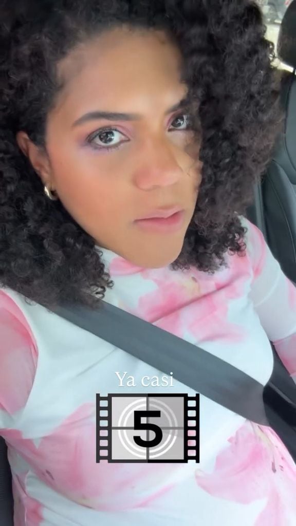 Francisca compartió cómo va su cuerpo a días de tener a su hija en brazos