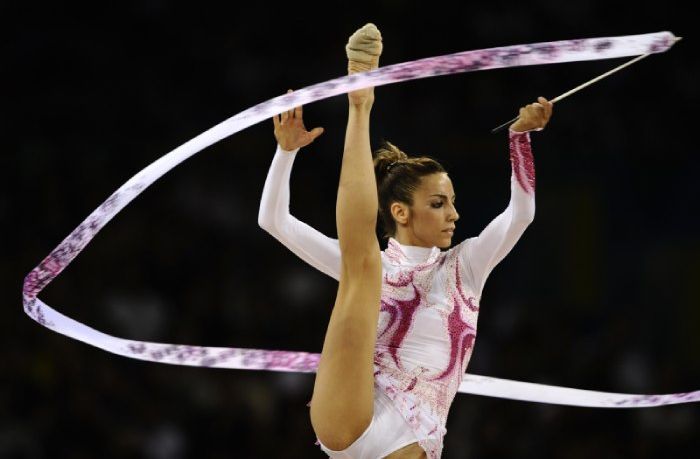 Almudena Cid durante los Juegos Olímpicos