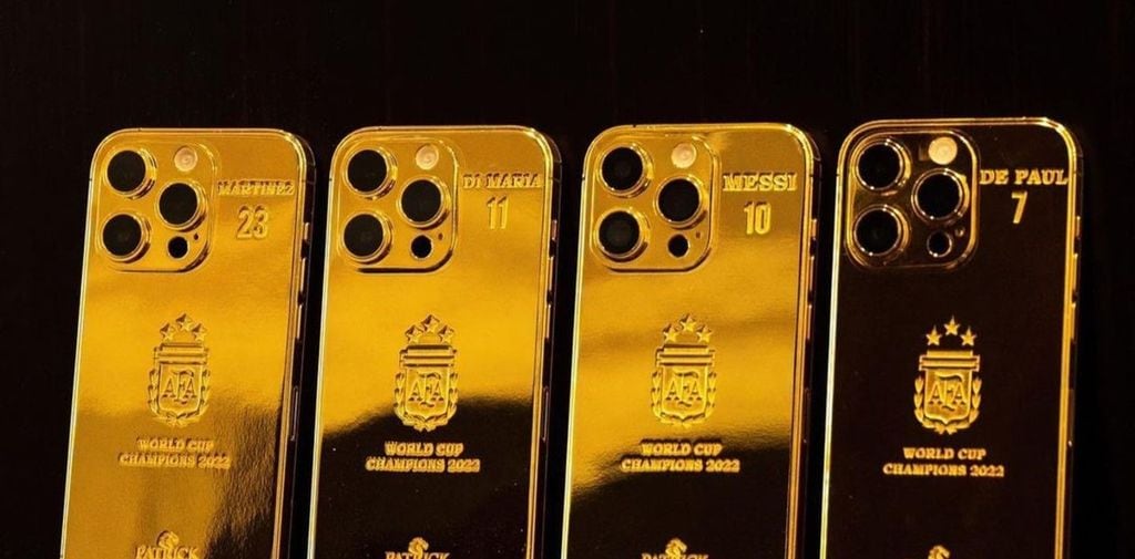 iphones personalizados de oro 