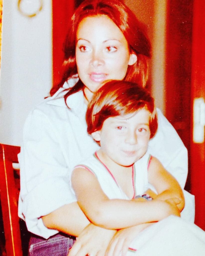 Paloma San Basilio con su única hija