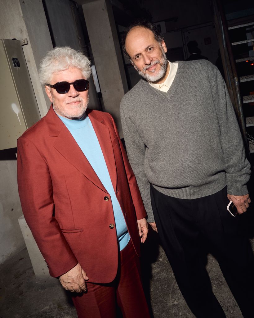 Pedro Almodóvar y Luca Guadagnino