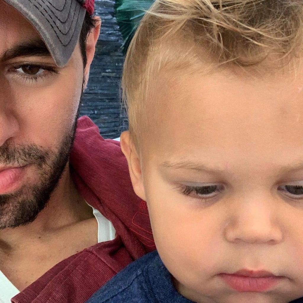 Enrique Iglesias and son Nicholas