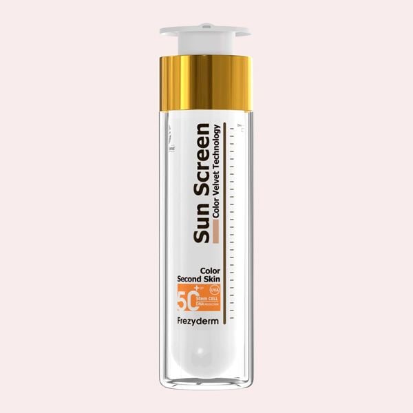 FrezyDerm Sun Screen Velvet Crema Orotectora Solar Facial SPF 50+