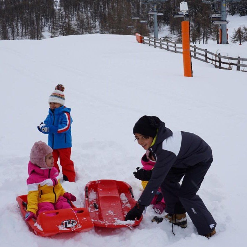 georgina rodr guez de vacaciones en la nieve con sus hijos