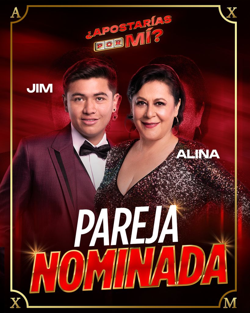 Jim Velásquez y Alina Lozano en '¿Apostarías por mí?'