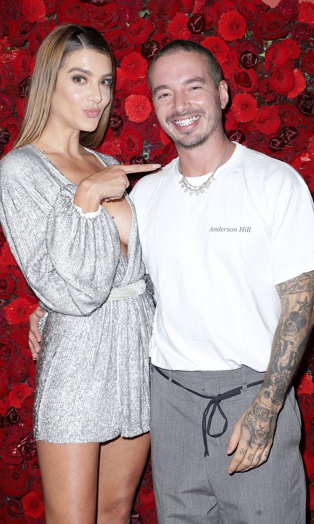 J Balvin y Valentina Ferrer