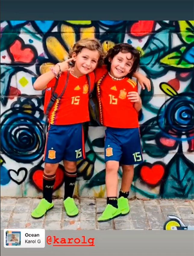 Sobrinos de Sergio Ramos