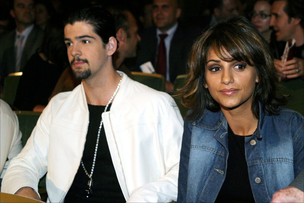 La expareja en 2004

