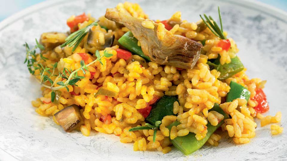 Arroz con verduras