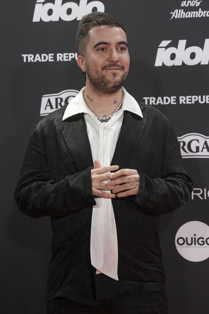 Image de Beret en los Premios Idolo 2025
