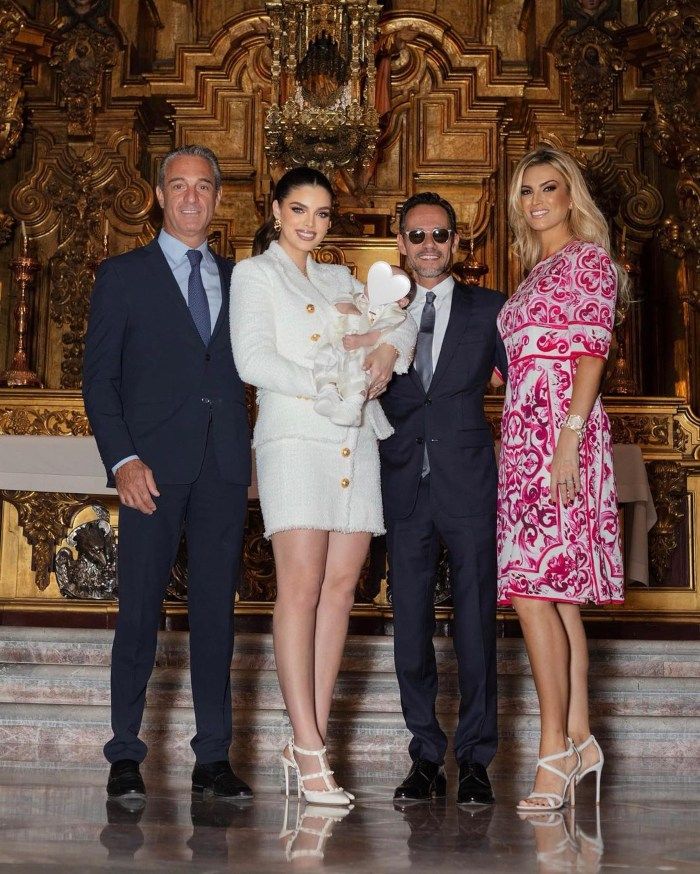 Carlos Slim Domit y Marc Anthony