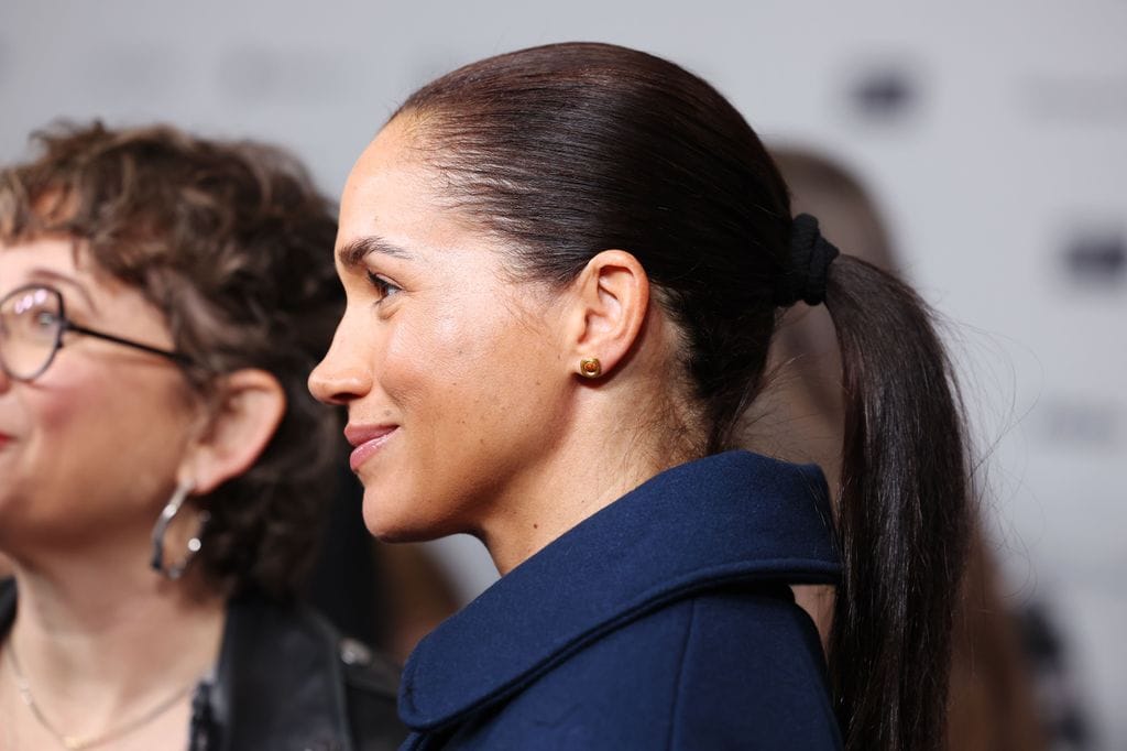 Meghan Markle con una coleta larga XL en el festival de Sundance, 2026.