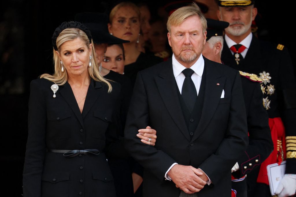La reina Máxima de los Países Bajos y el rey Guillermo Alejandro de los Países Bajos