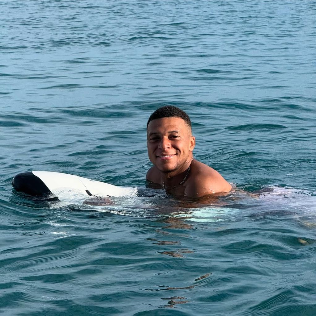 Vacaciones de Mbappé