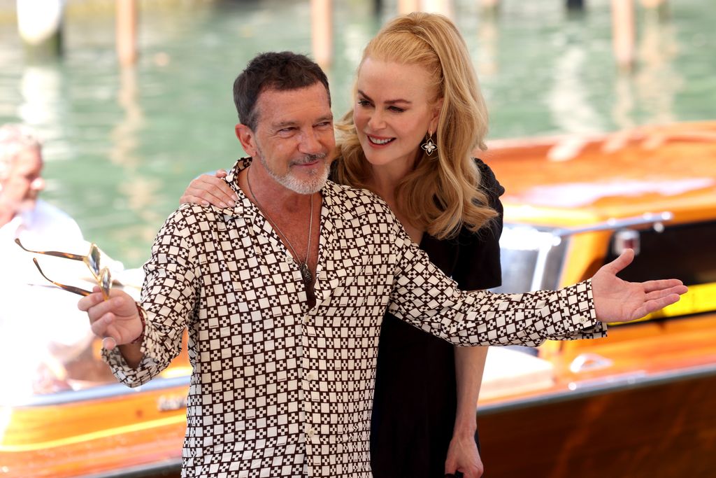 Antonio Banderas y Nicole Kidman 
