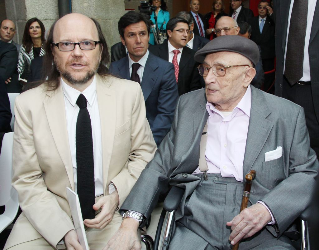 Tony Leblanc y Santiago Segura en el año 2012