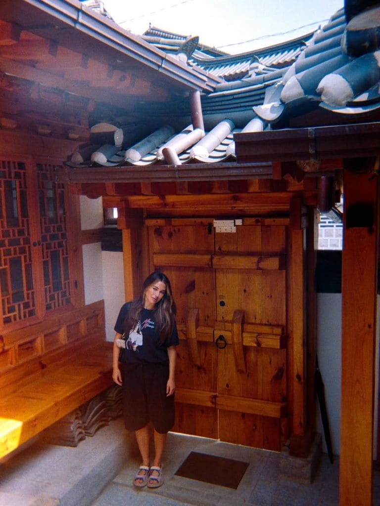 Blanca Suárez durante sus vacaciones de verano en Corea del Sur