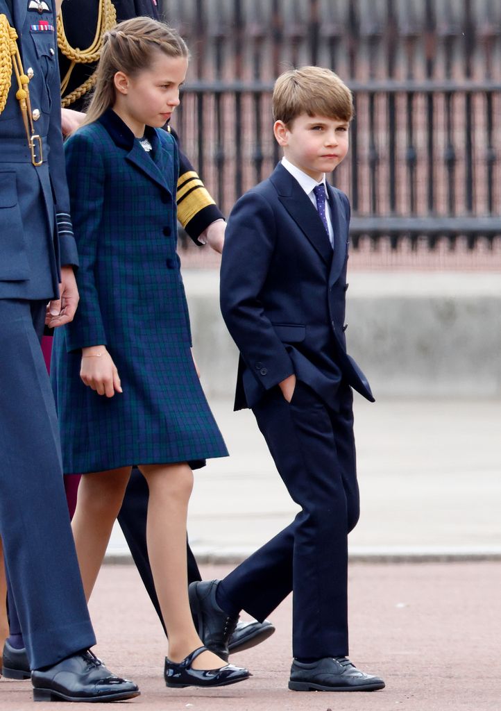 Príncipe Louis Actos con motivo del Día de la Victoria, 5 de mayo de 2025.