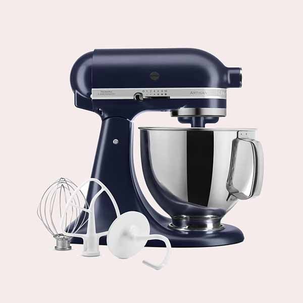 Batidora Amasadora con Cabezal Inclinable 4,7 L Artisan Azul tinta