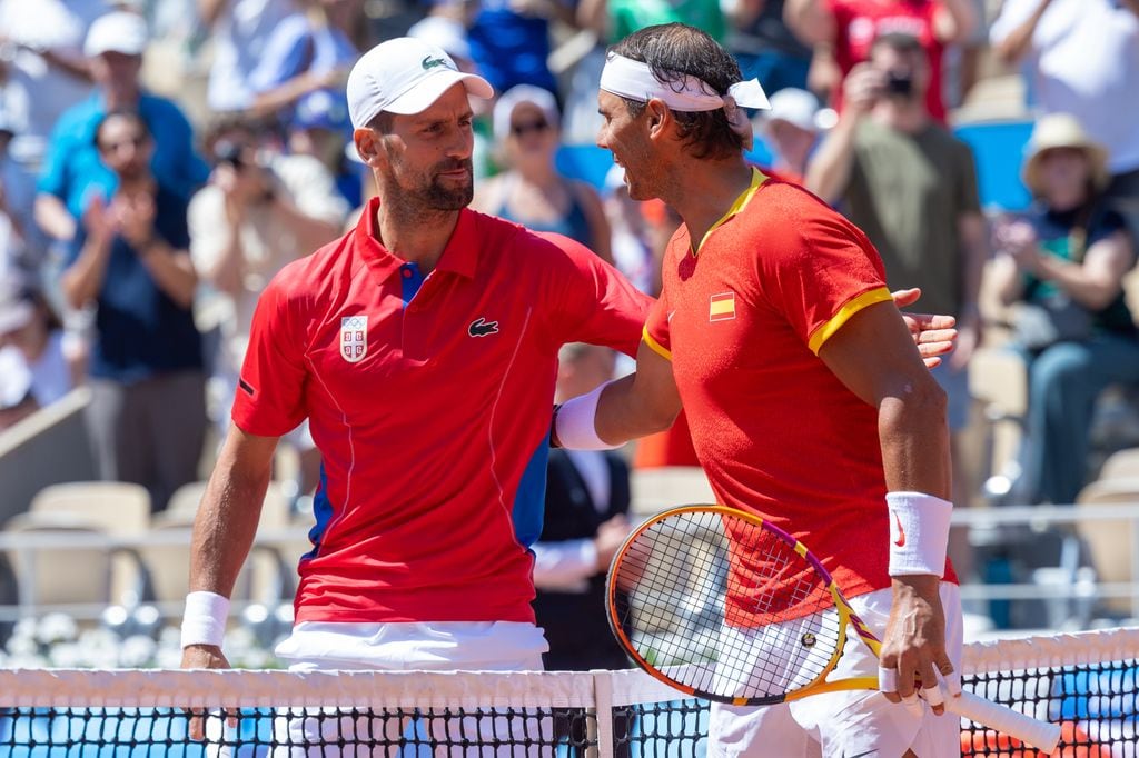 Rafa Nadal pierde contra Novak Djokovic en los Juegos Olímpicos de París 