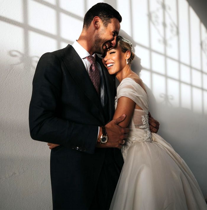 Boda de Sergio Rico y Alba Silva
