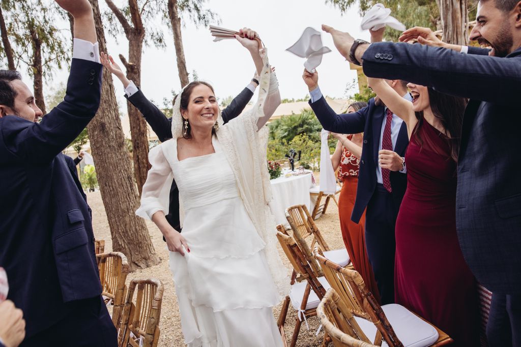 La boda de la influencer María Ramón Quiles y Álvaro en Alicante