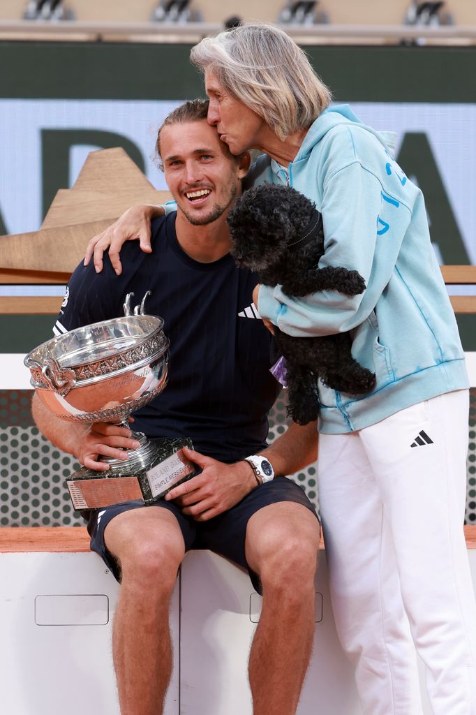 Alexander Zverev honró el esfuerzo de su mamá, Irina Zvereva, tras su victoria del US Open 2026