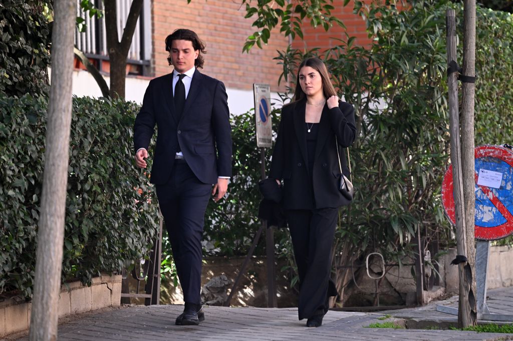 Ana María y Carlos Morales, hijos de la princesa Alexia de Grecia