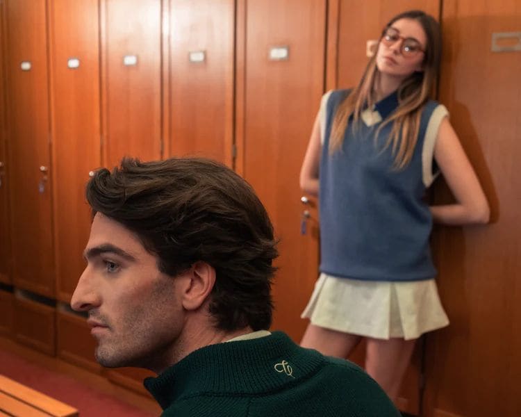 Vittoria de Saboya posa como modelo para una firma de golf