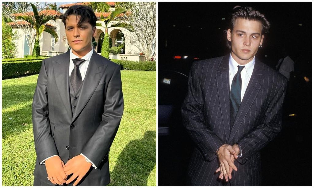 comparan a nodal con johnny depp