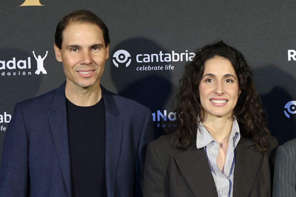 Rafael Nadal y María Francisco Perelló en la presentación de Spring&Swing
