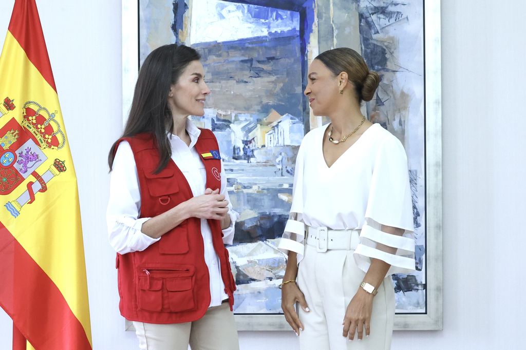 Reina Letizia en Cabo Verde en marzo de 2025