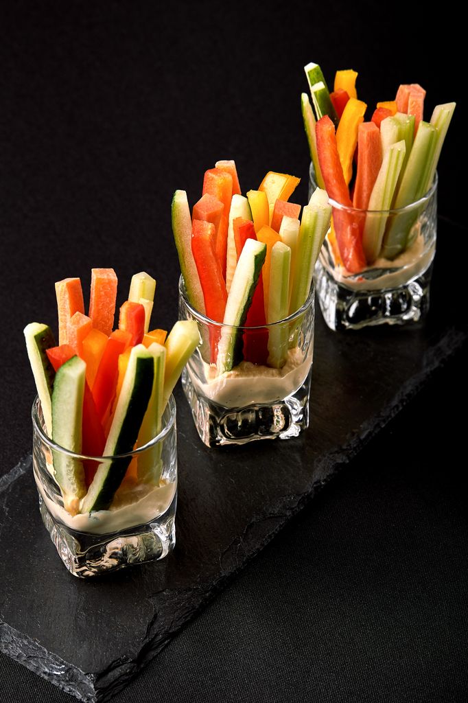 Crudités, un aperitivo fresco y ligero.