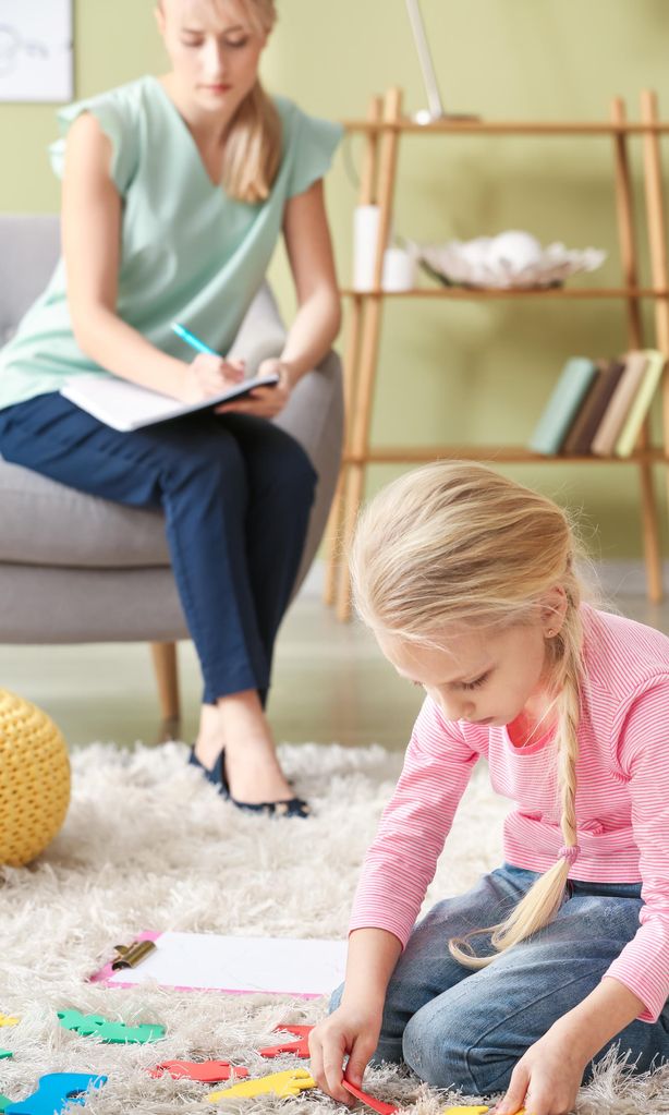 Trabajo del psiquiatra infantil