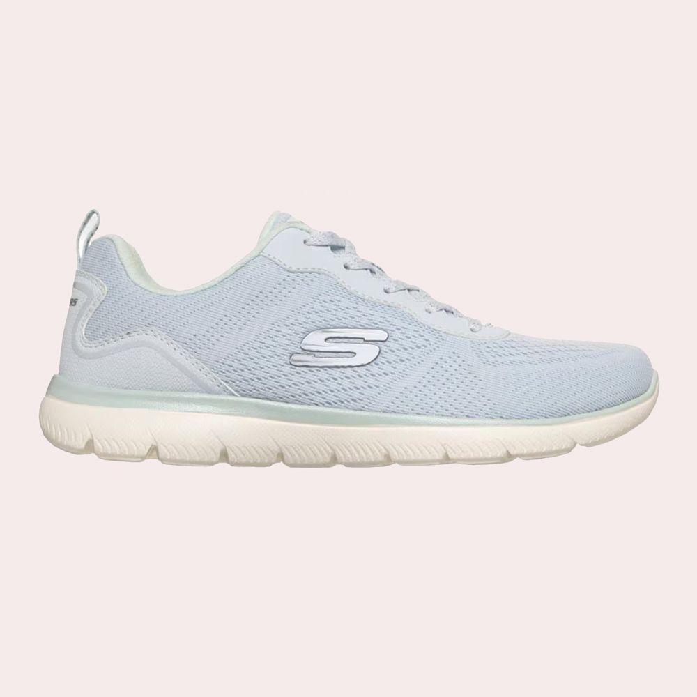 Zapatillas running de mujer SUMMITS Skechers Azul