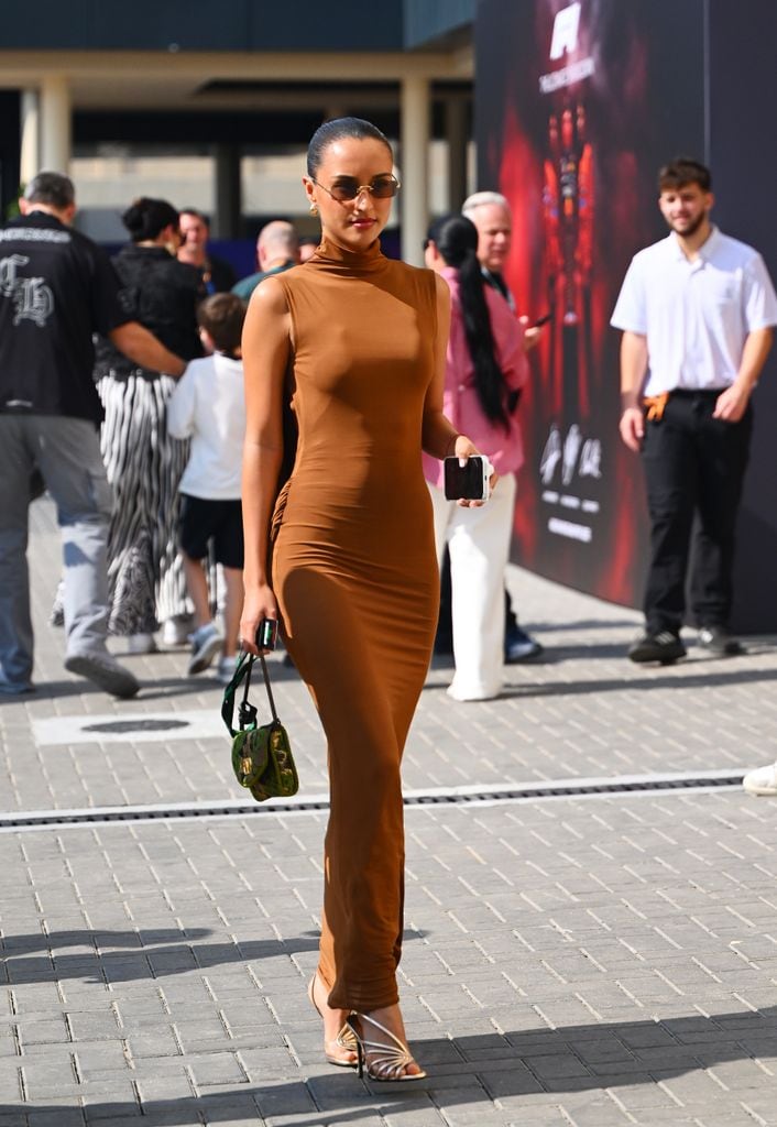 Alexandra Saint Mleux en la última carrera de la temporada.