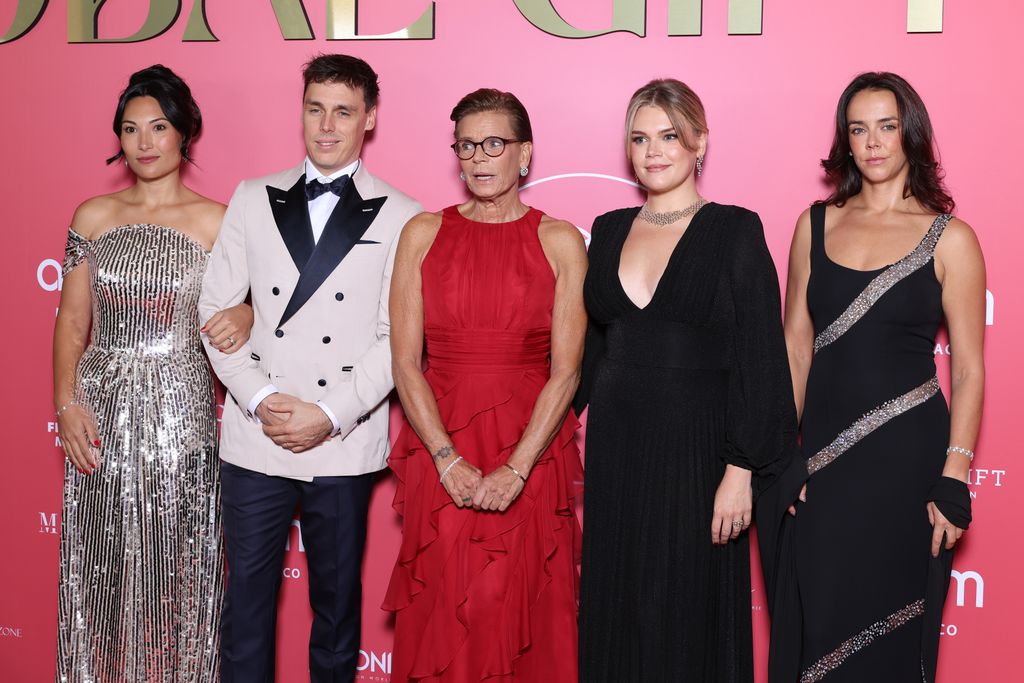 Marie Ducuret, Louis Ducruet, Estefanía de Mónaco, Camille Gottlieb y Pauline Ducruet