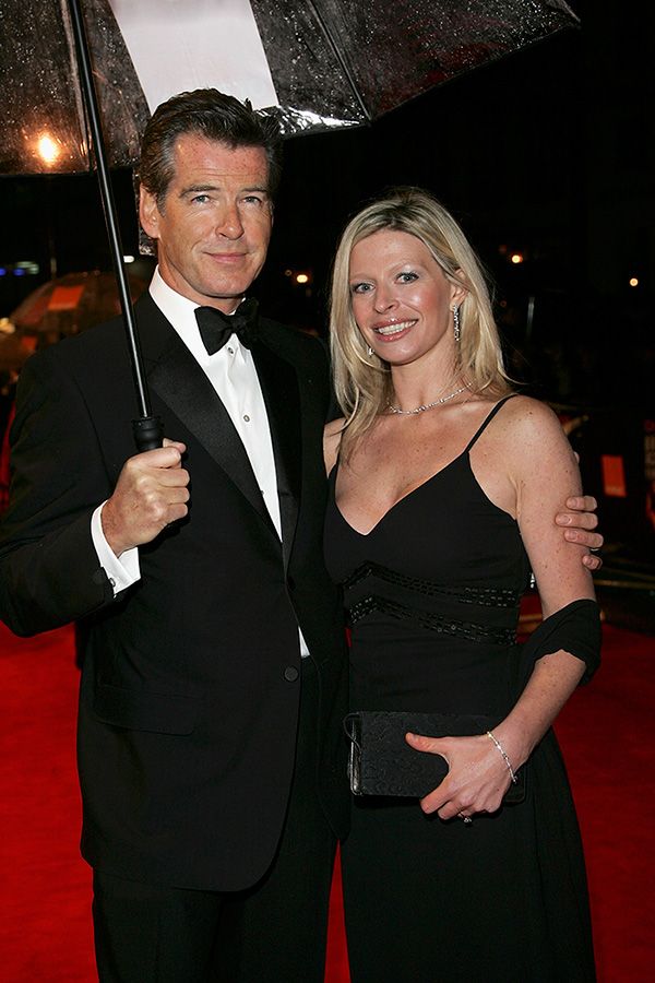 Pierce Brosnan y su hija Charlotte que falleció a los 41 años