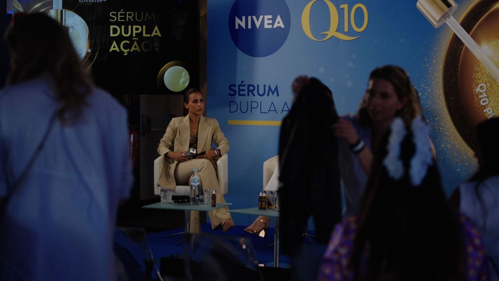 Carolina Patrocínio en evento Nivea