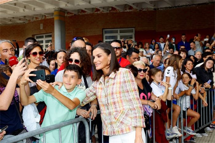 La Reina se hace 'selfies'