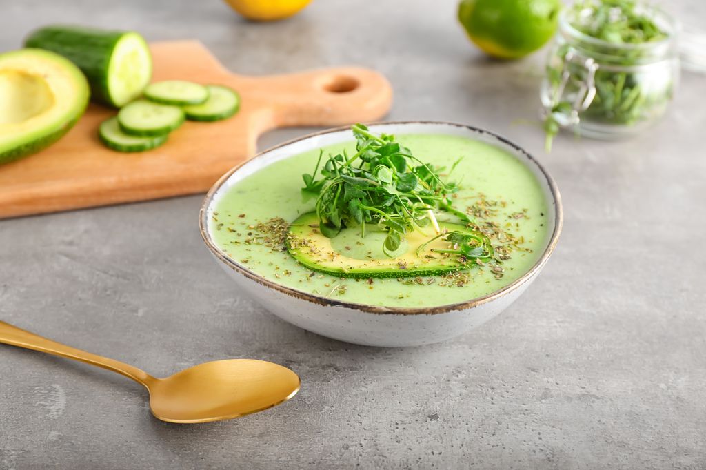Gazpacho de aguacate