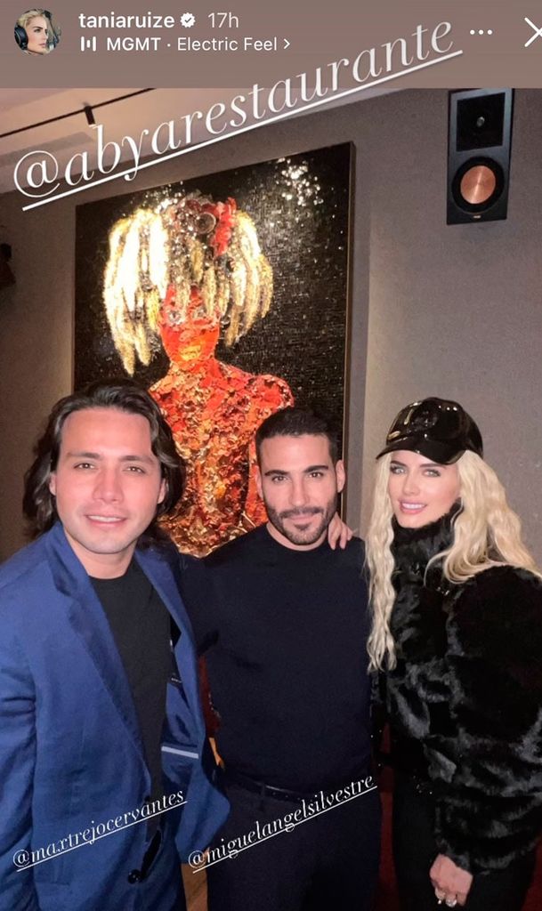 Tania Ruiz y Miguel Ángel Silvestre