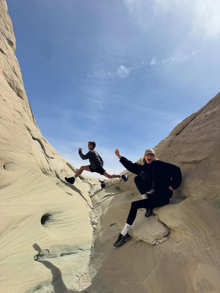 Los príncipes disfrutando en Arizona