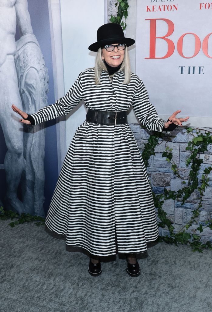 Diane Keaton también se convirtió en ícono de la moda 