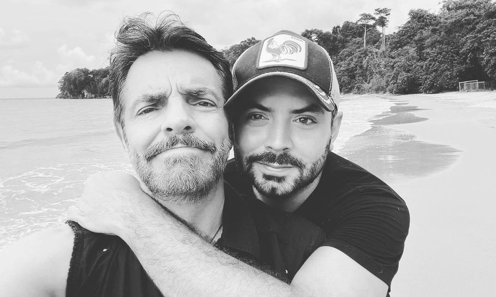 Eugenio Derbez y su hijo, José Eduardo