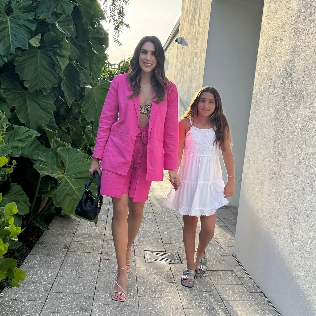 Daniela Ospina y su hija, Salomé